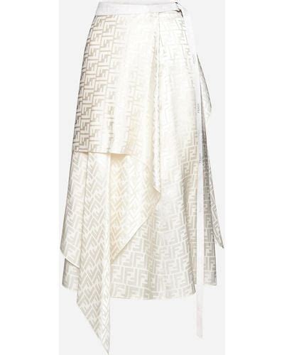 fendi white skirt|Fendi skirts girls.